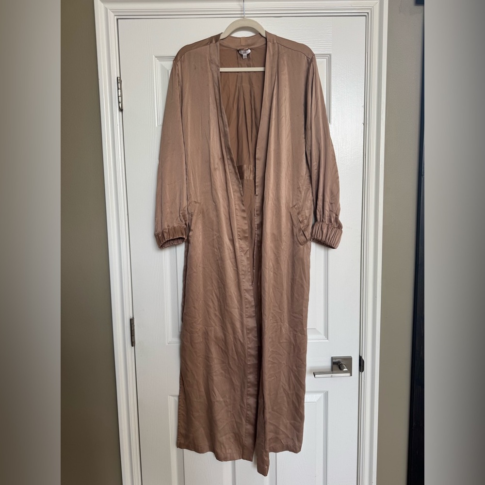 Lunya Silk Long Robe Otium XS/S (no belt) - Picture 5 of 8